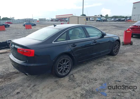 2014 Audi A6 2.0T Premium из США, поврежденный, VIN WAUGFAFC0EN101003